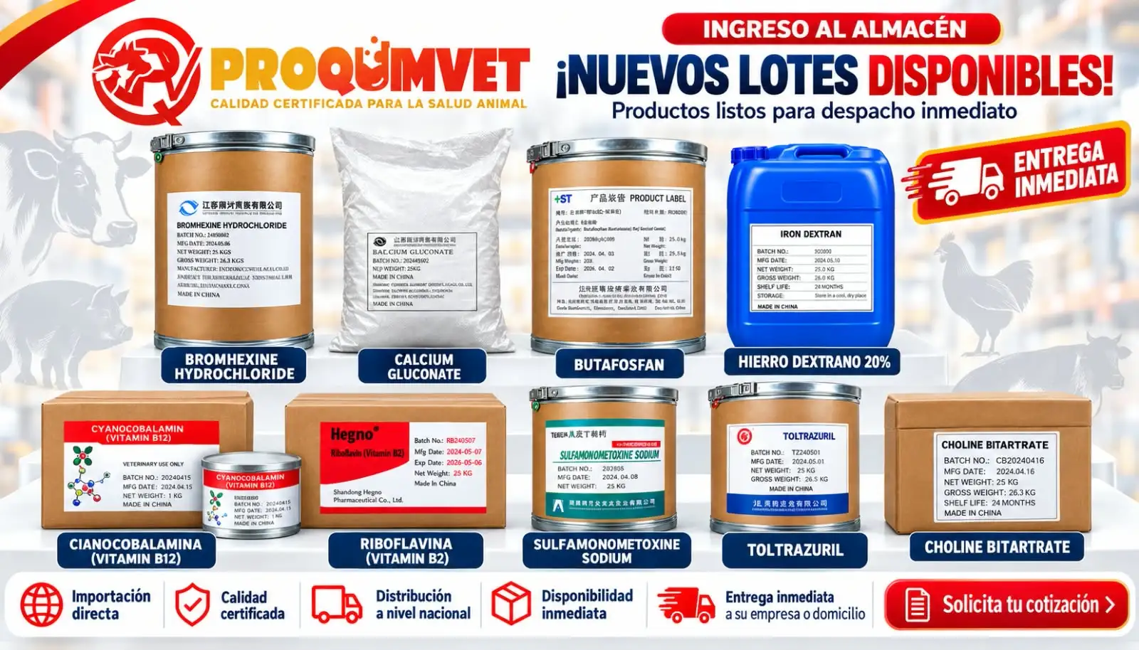 Flyer Promocional Proquimvet
